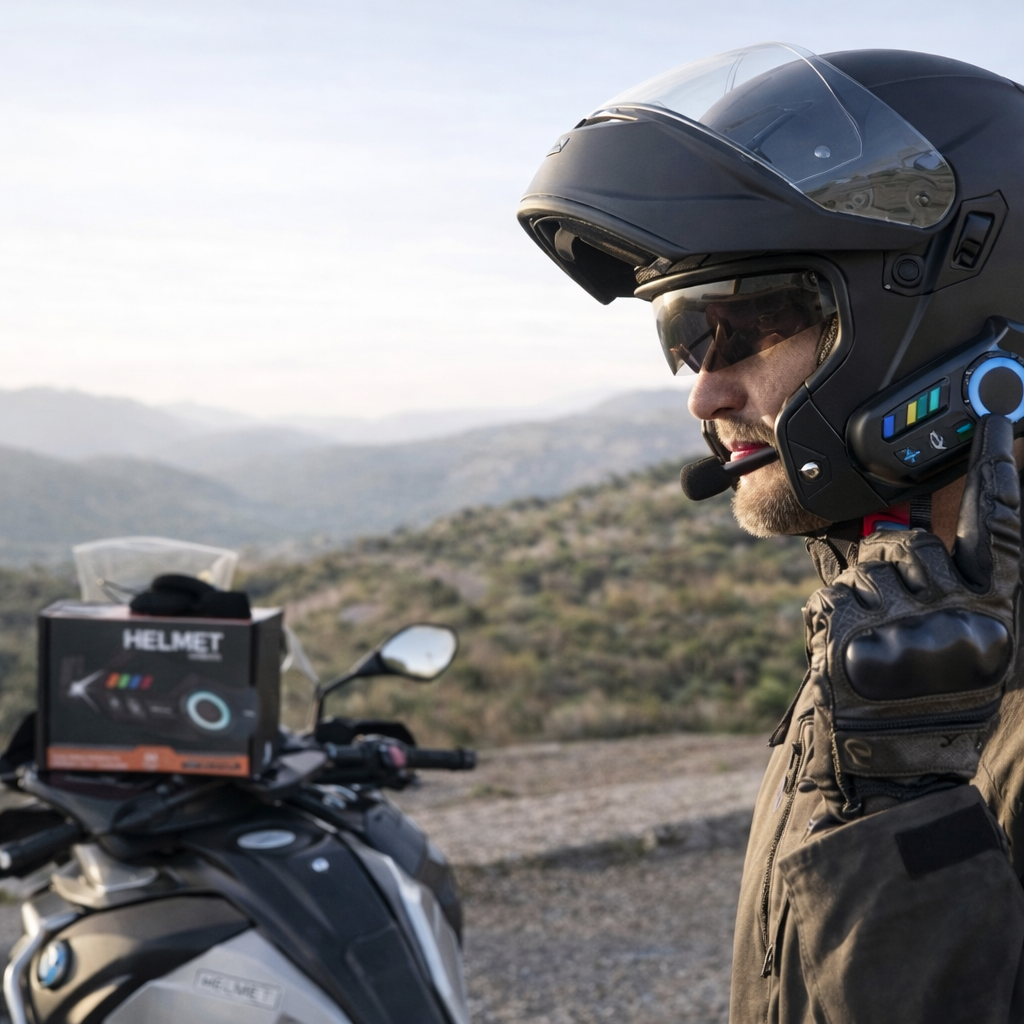 Auriculares Bluetooth para Casco de Moto – Llamadas y Música sin Distracciones 🏍️🎧,🚚 Envío gratis | 💰 Pago contra entrega | 🔒 Compra segura